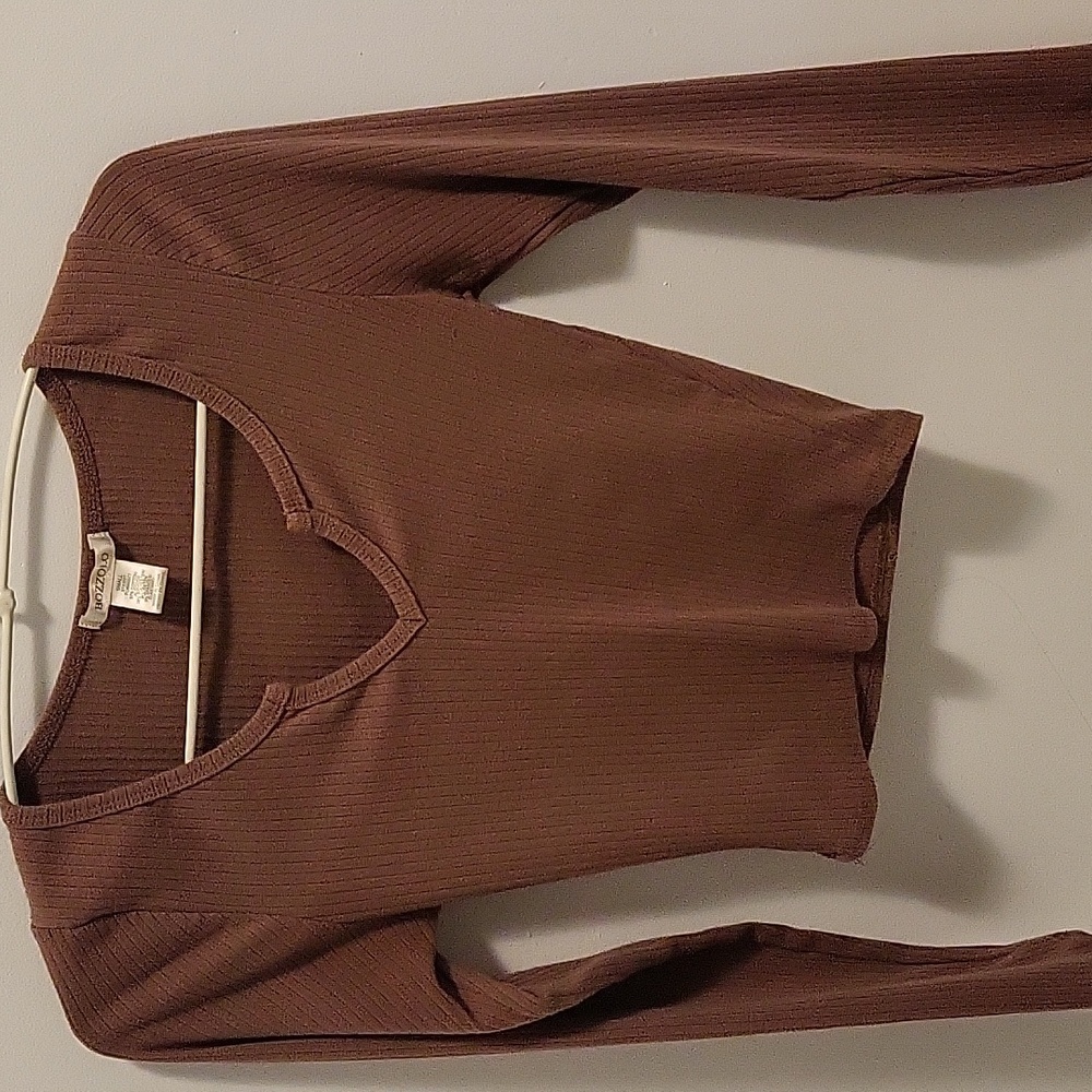 Fitted cropped long sleeve - size S